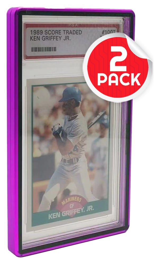 Slab Case Protectors for PSA Graded Cards Purple