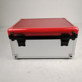 Evoretro Trading Card Storage Box for 90 Cards X Red and Silver