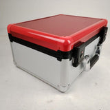 Evoretro Trading Card Storage Box for 90 Cards X Red and Silver