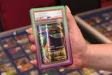 Evoretro Bumper for PSA Graded Card Slab Gradient Green-Purple Glitter