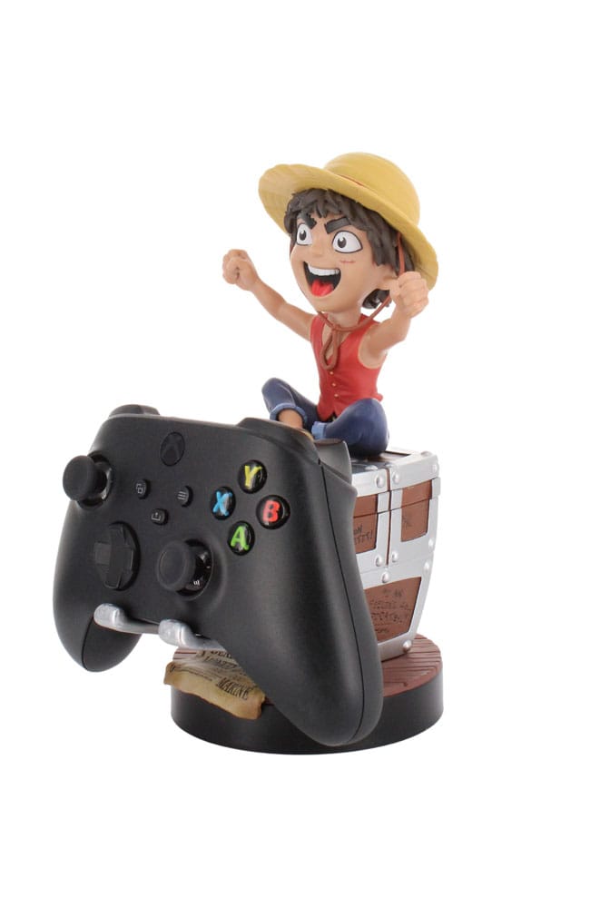 One Piece Luffy Wanted Poster 21 cm Cable Guys Charging Stand