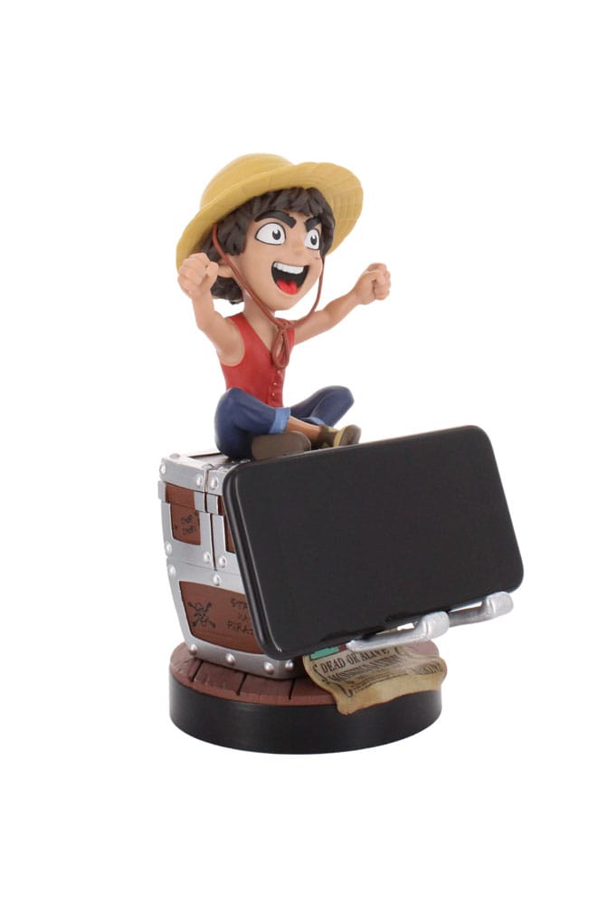 One Piece Luffy Wanted Poster 21 cm Cable Guys Charging Stand