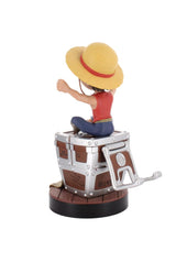 One Piece Luffy Wanted Poster 21 cm Cable Guys Charging Stand