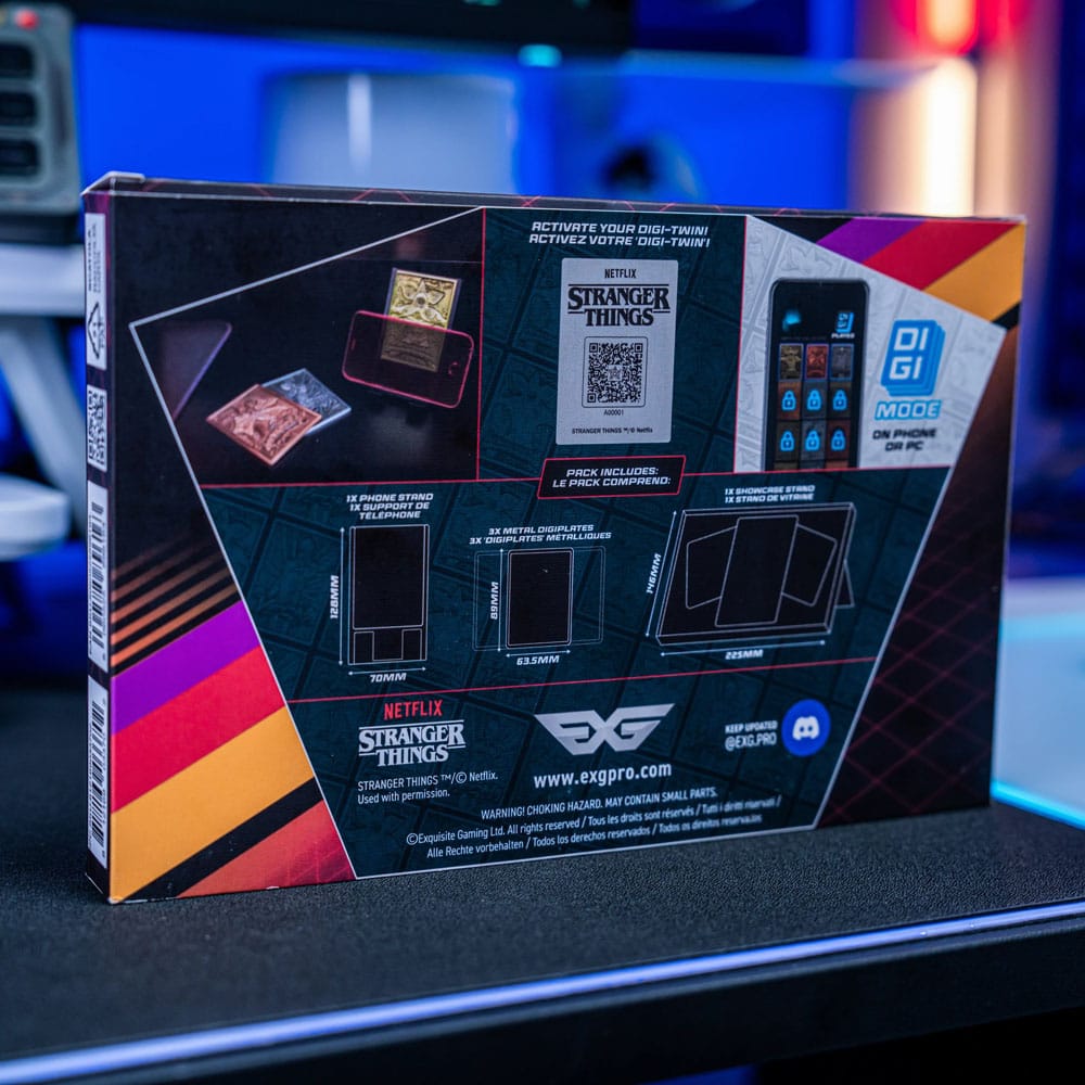 Stranger Things Digiplates Generation 1 Starter Pack Phone Stand