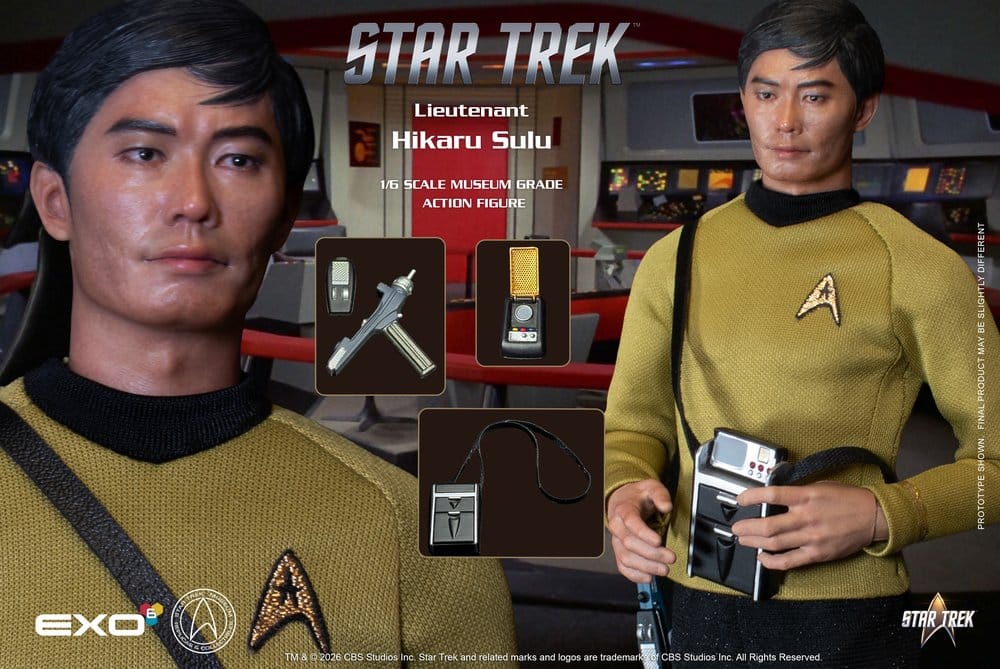 Star Trek: The Original Series Action Figure 1/6 Lt. Sulu 30 cm