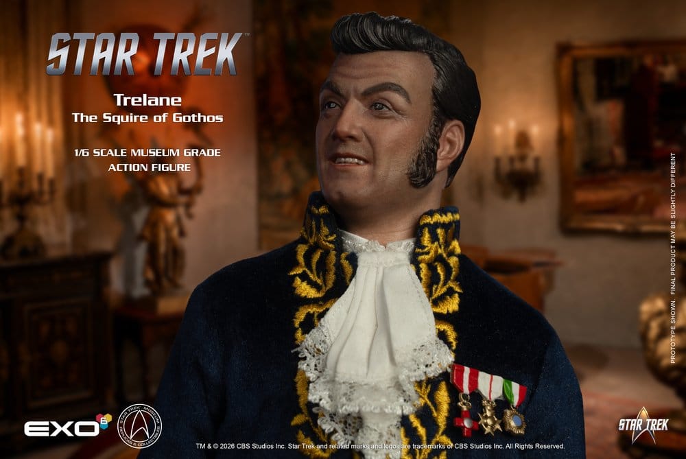 Star Trek: The Original Series Action Figure 1/6 Trelane, The Squire of Gothos 29 cm