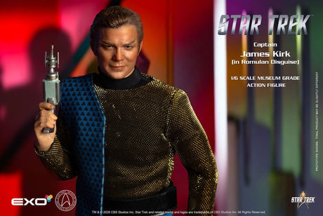 Star Trek: The Original Series Action Figure 1/6 Captain James T. Kirk (Romulan Disguise) 29 cm
