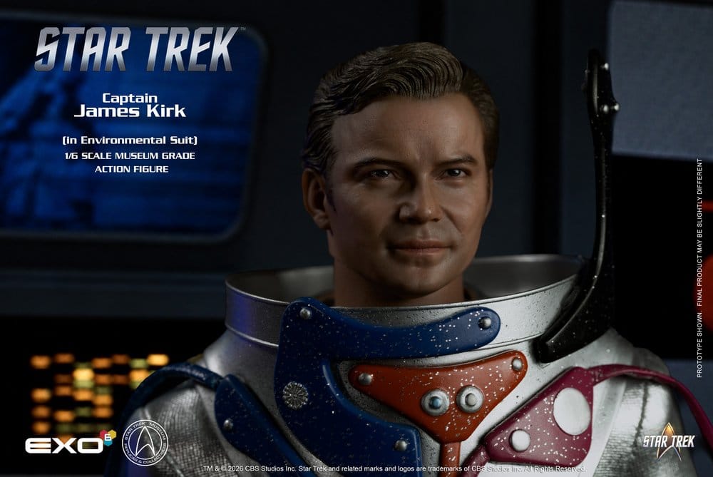 Star Trek: The Original Series Action Figure 1/6 Captain James T. Kirk (in Environmental Suit) 29 cm