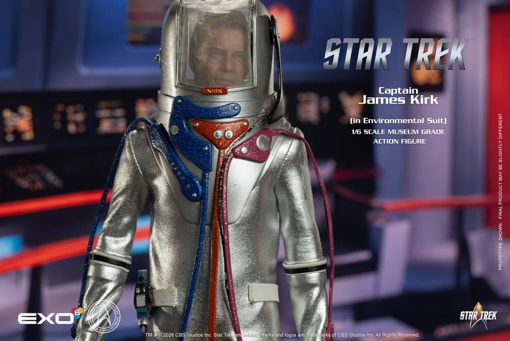 Star Trek: The Original Series Action Figure 1/6 Captain James T. Kirk (in Environmental Suit) 29 cm