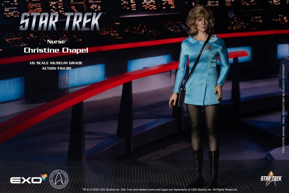 Star Trek: The Original Series Museum Grade Action Figure 1/6 Nurse Christine Chapel 28 cm