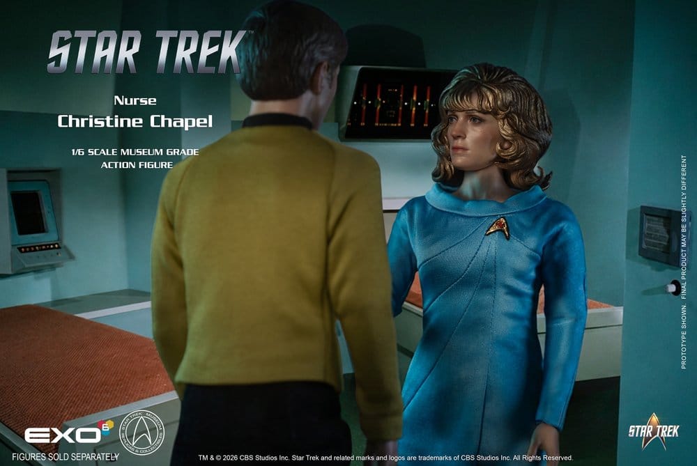 Star Trek: The Original Series Museum Grade Action Figure 1/6 Nurse Christine Chapel 28 cm