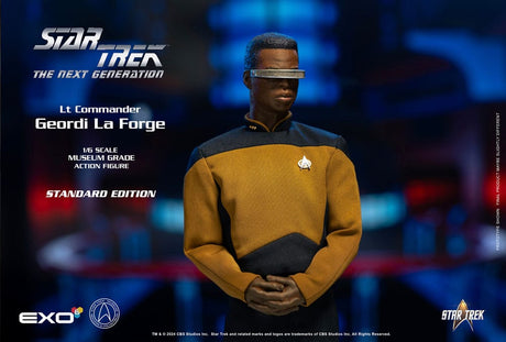 Star Trek: The Next Generation Lt. Commander Geordi La Forge (Standard Version) 28cm 1/6 Scale Action Figure