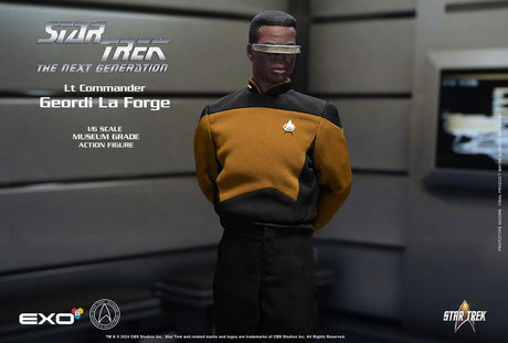 Star Trek: The Next Generation Lt. Commander Geordi La Forge (Essentials Version) 28cm 1/6 Scale Action Figure