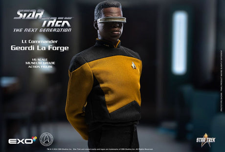 Star Trek: The Next Generation Lt. Commander Geordi La Forge (Essentials Version) 28cm 1/6 Scale Action Figure