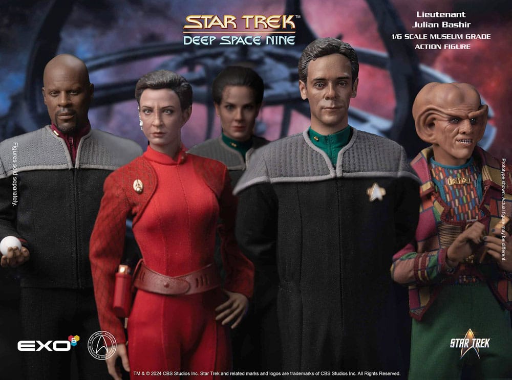 Star Trek: Deep Space Nine Dr. Julian Bashir 30cm 1/6 Scale Action Figure