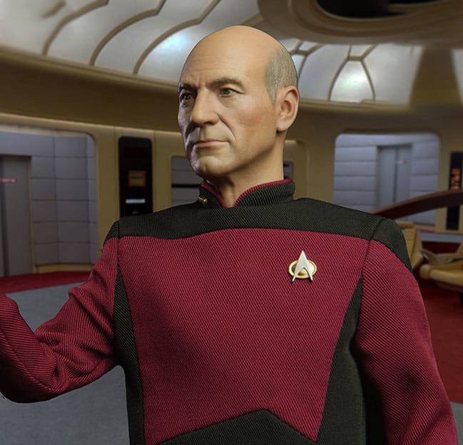 Star Trek: The Next Generation Captain Jean-Luc Picard (Essential Duty Uniform) 30 cm 1/6 Action Figure