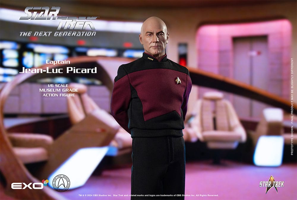 Star Trek: The Next Generation Captain Jean-Luc Picard (Essential Duty Uniform) 30 cm 1/6 Action Figure