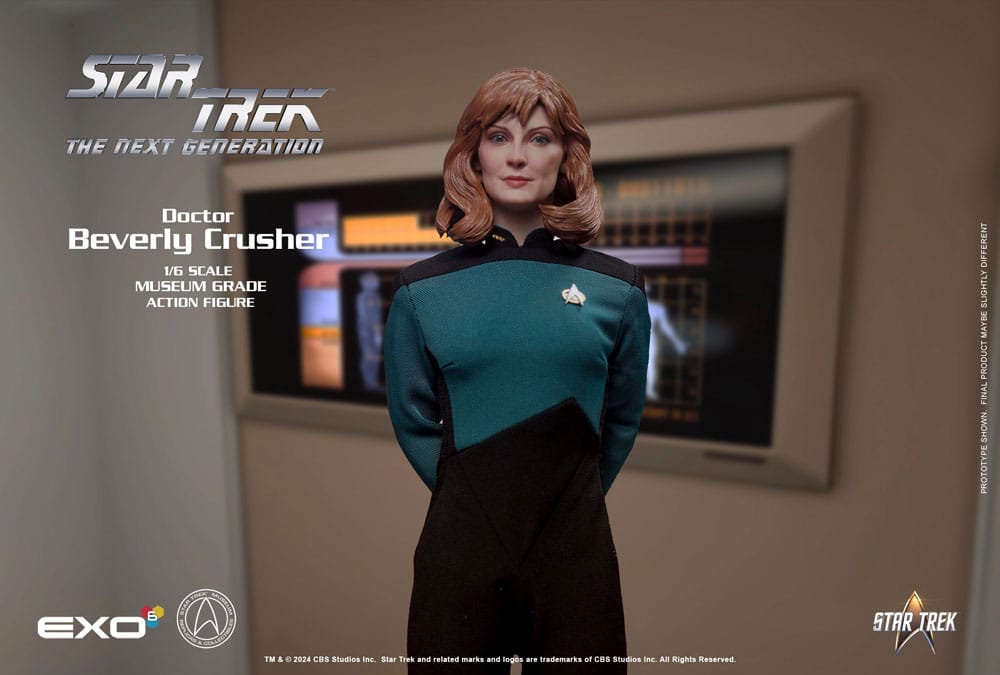 Star Trek: The Next Generation Dr. Beverly Crusher (Standard Edition) 27 cm 1/6 Action Figure