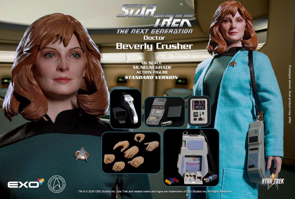 Star Trek: The Next Generation Dr. Beverly Crusher (Standard Edition) 27 cm 1/6 Action Figure