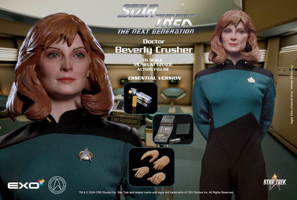 Star Trek: The Next Generation Dr. Beverly Crusher (Essential Edition) 27 cm 1/6 Action Figure