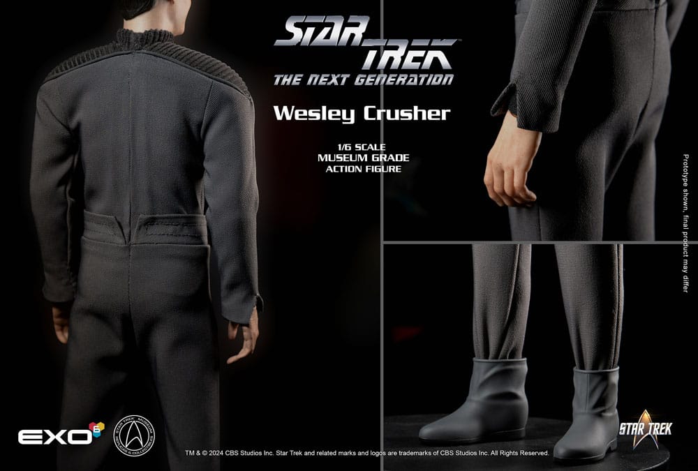 Star Trek The Next Generation Wesley Crusher 30 cm 1/6 Action Figure
