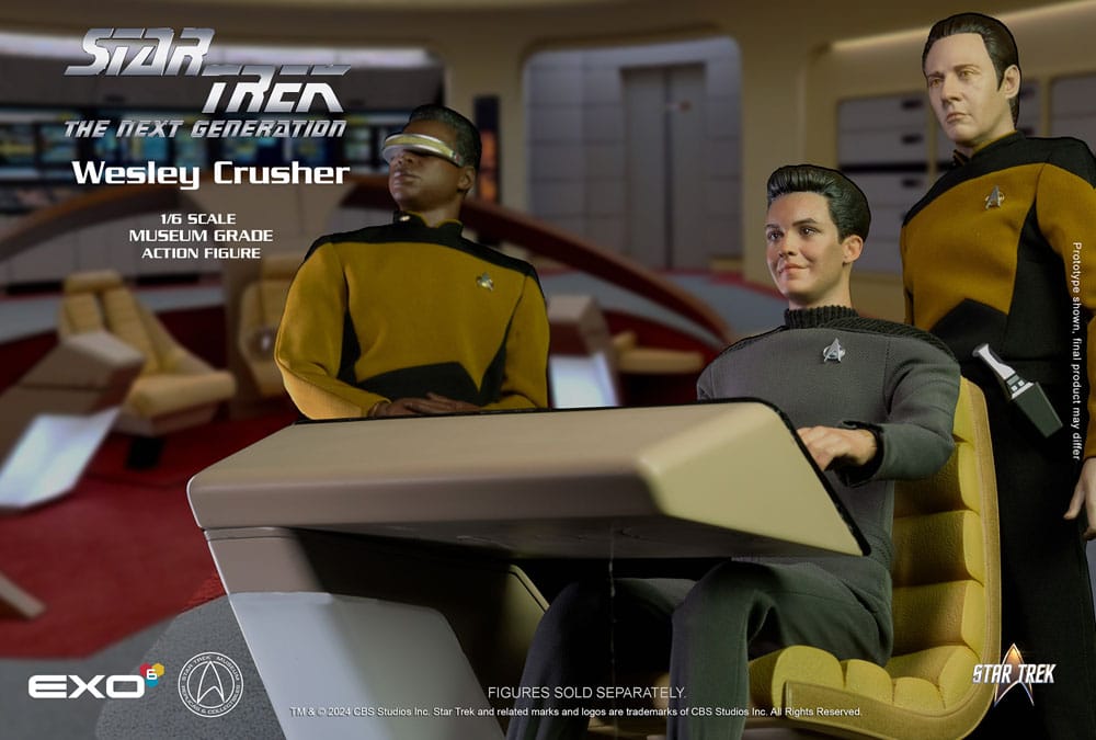 Star Trek The Next Generation Wesley Crusher 30 cm 1/6 Action Figure