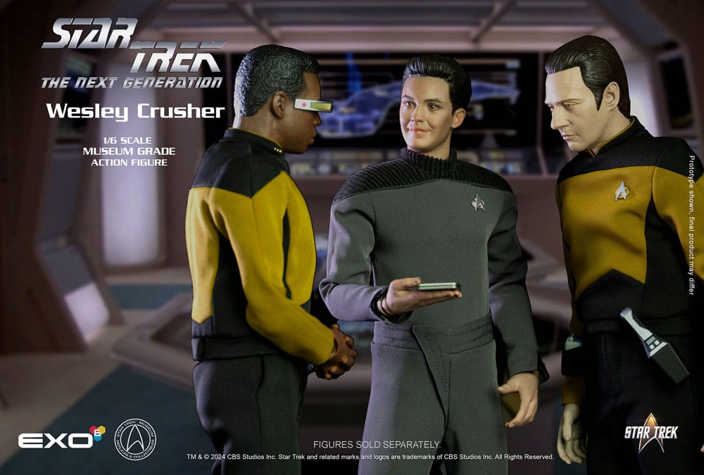 Star Trek The Next Generation Wesley Crusher 30 cm 1/6 Action Figure