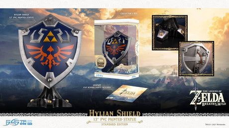 The Legend of Zelda Breath of the Wild PVC Statue Hylian Shield Standard Edition 29 cm