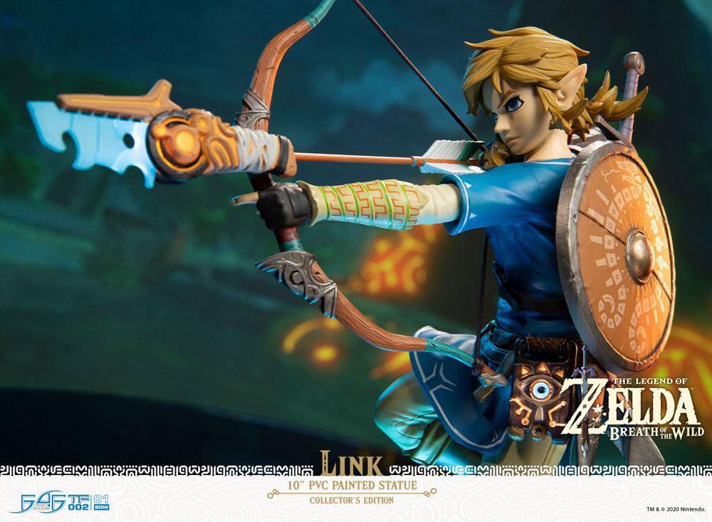 The Legend of Zelda Breath of the Wild PVC Statue Link Collector's Edition 25 cm