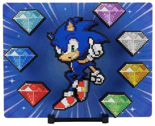 Sonic The Hedgehog FiGGYZ Magnet Collectible Modern Sonic 35th Anniversary 9 cm