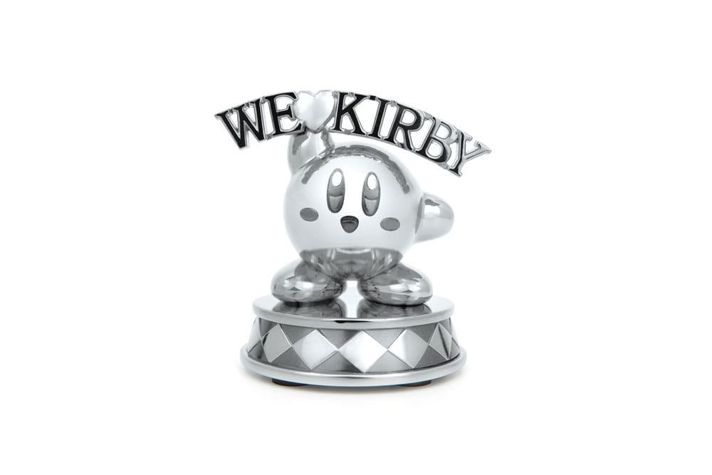Kirby We Love Kirby Silver Edition 10 cm DieCast Statue