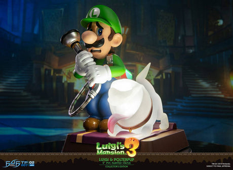 Luigi's Mansion 3: Luigi & Polterpup Collectors Edition 23cm PVC Statue