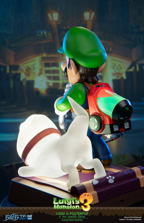 Luigi's Mansion 3: Luigi & Polterpup Collectors Edition 23cm PVC Statue