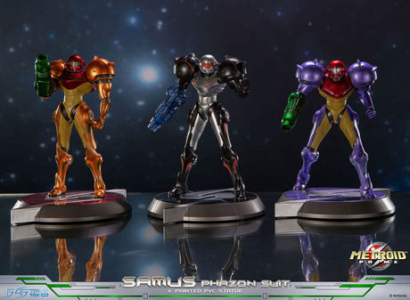 Metroid Prime PVC Statue Samus Phazon Suit Standard Edition 28 cm