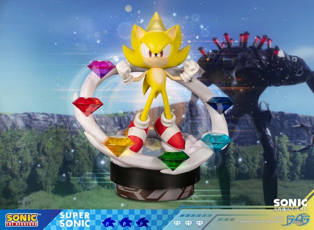 Sonic The Hedgehog Sonic Frontiers Resin Statue Super Sonic 45 cm