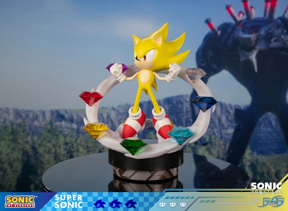 Sonic The Hedgehog Sonic Frontiers Resin Statue Super Sonic 45 cm