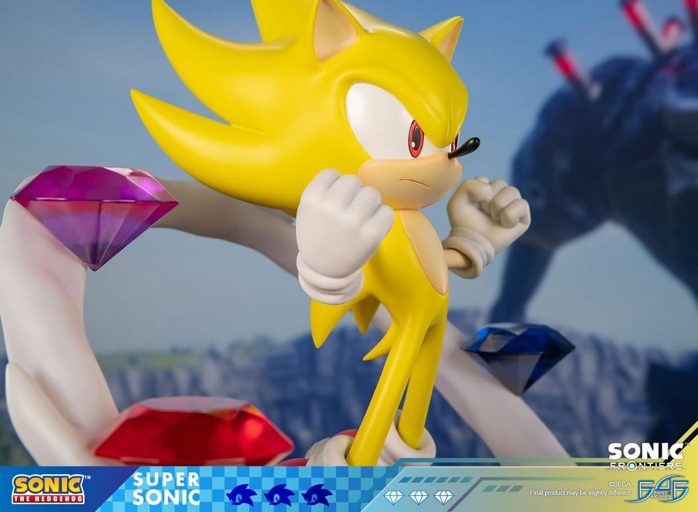 Sonic The Hedgehog Sonic Frontiers Resin Statue Super Sonic 45 cm