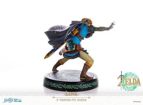 The Legend of Zelda Tears of the Kingdom Link 9" First 4 Figures PVC Statue
