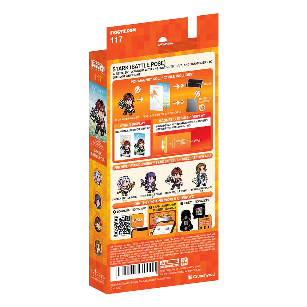Frieren: Beyond Journey's End FiGGYZ Magnet Collectible Stark (Battle Pose) 11 cm