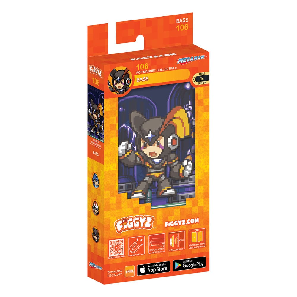 Mega Man FiGGYZ Magnet Collectible Bass 11 cm