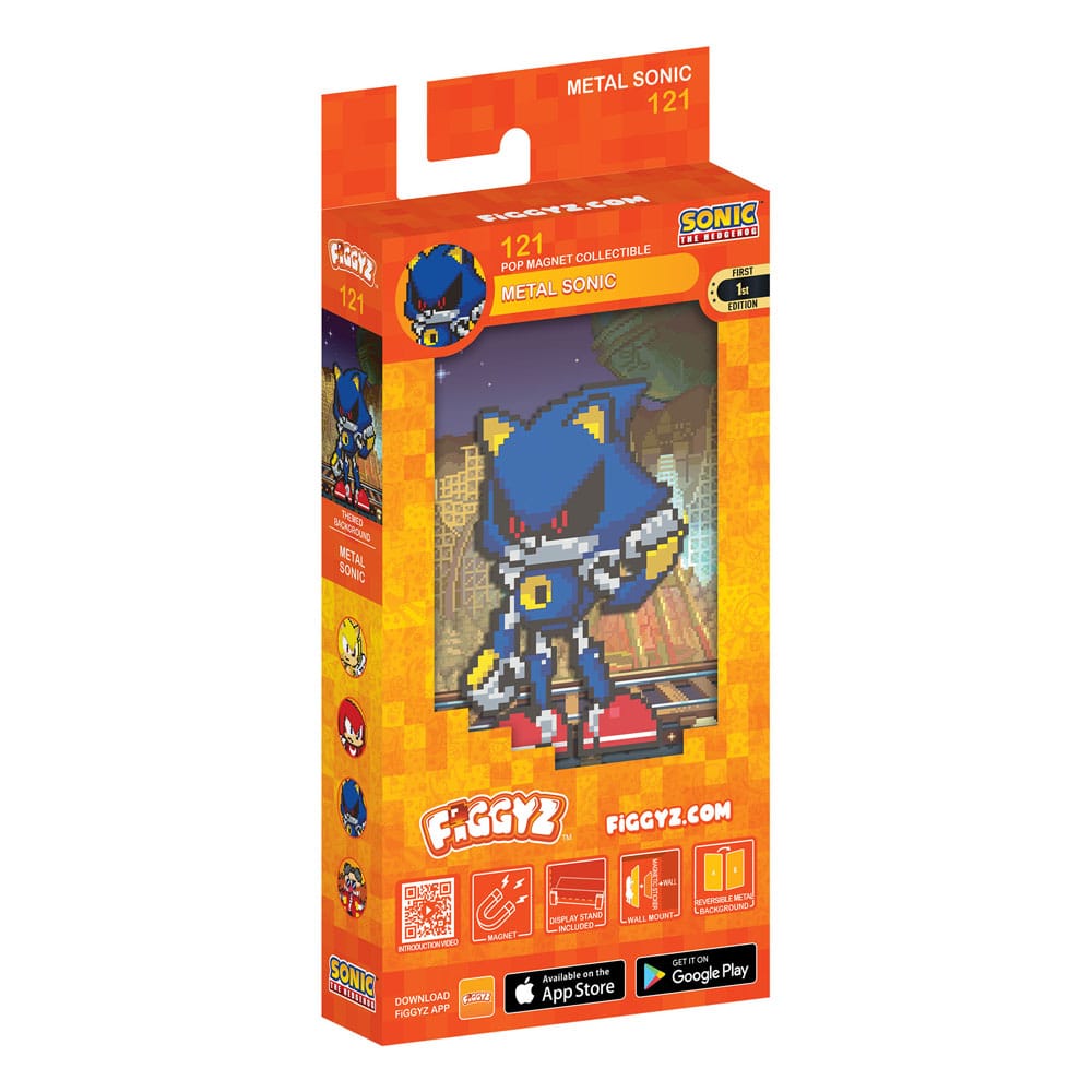 Sonic the Hedgehog (Modern) FiGGYZ Magnet Collectible Metal Sonic 11 cm