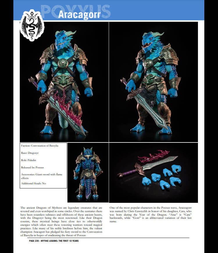 Mythic Legions The First 10 Years Hardcover Book