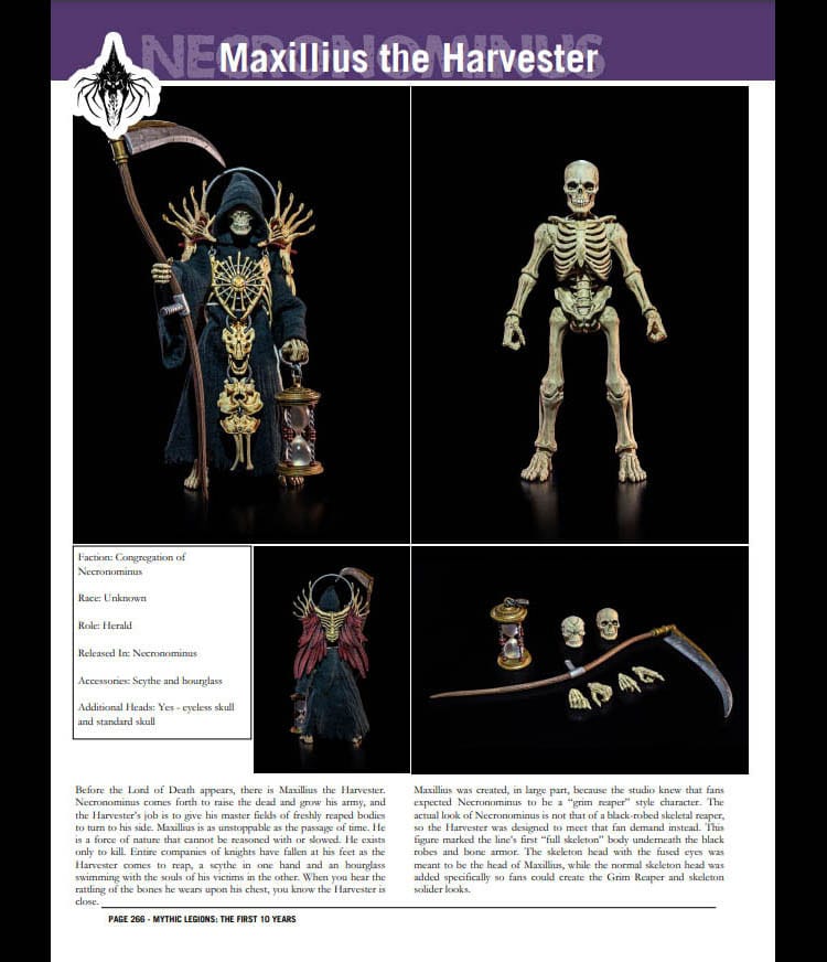 Mythic Legions The First 10 Years Hardcover Book