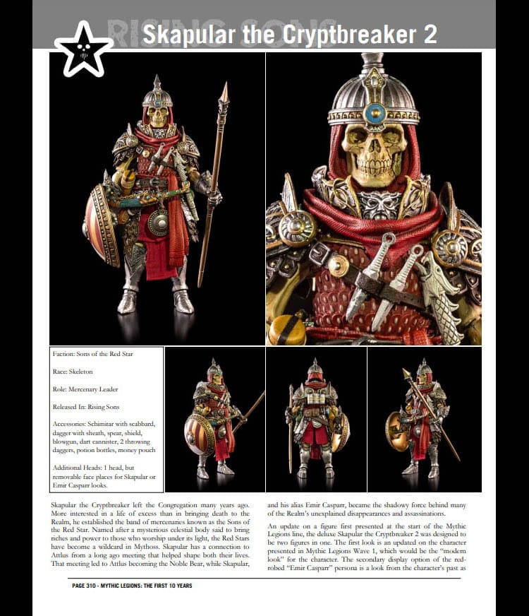 Mythic Legions The First 10 Years Hardcover Book