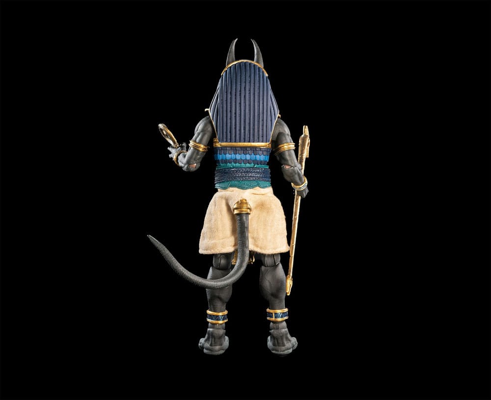 Figura Obscura Anubis Black & Blue Action Figure