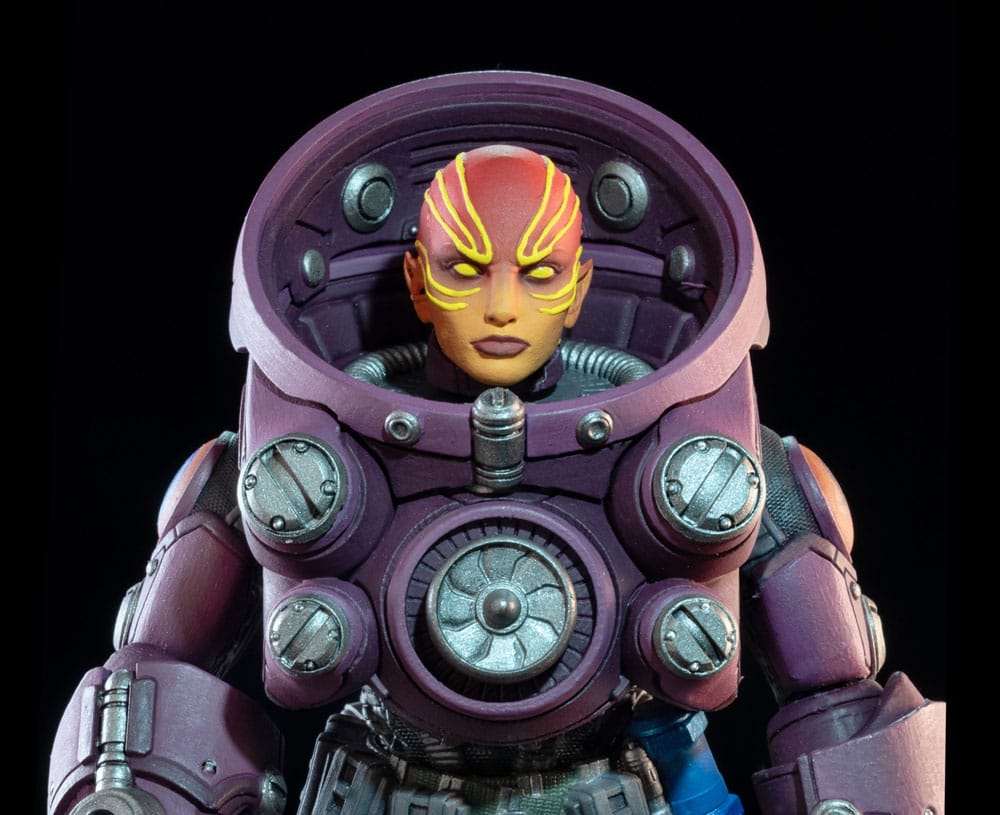 Cosmic Legions: OxKrewe Book One Thraxxon Uularia Speer (Deluxe) Action figure