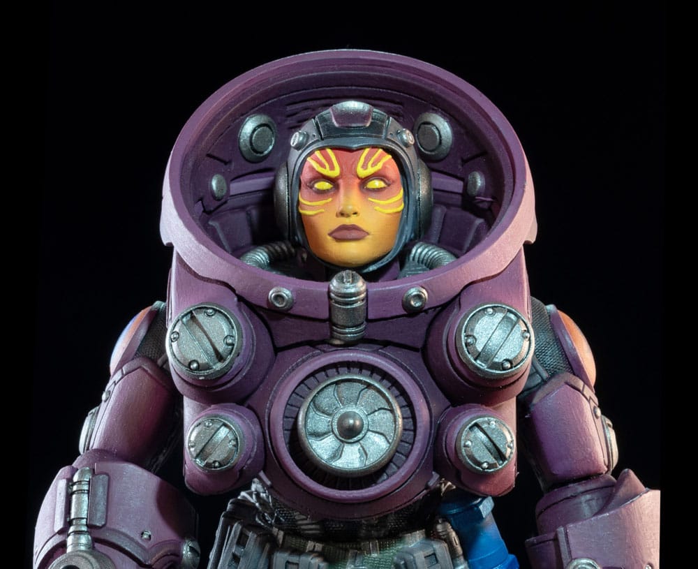 Cosmic Legions: OxKrewe Book One Thraxxon Uularia Speer (Deluxe) Action figure