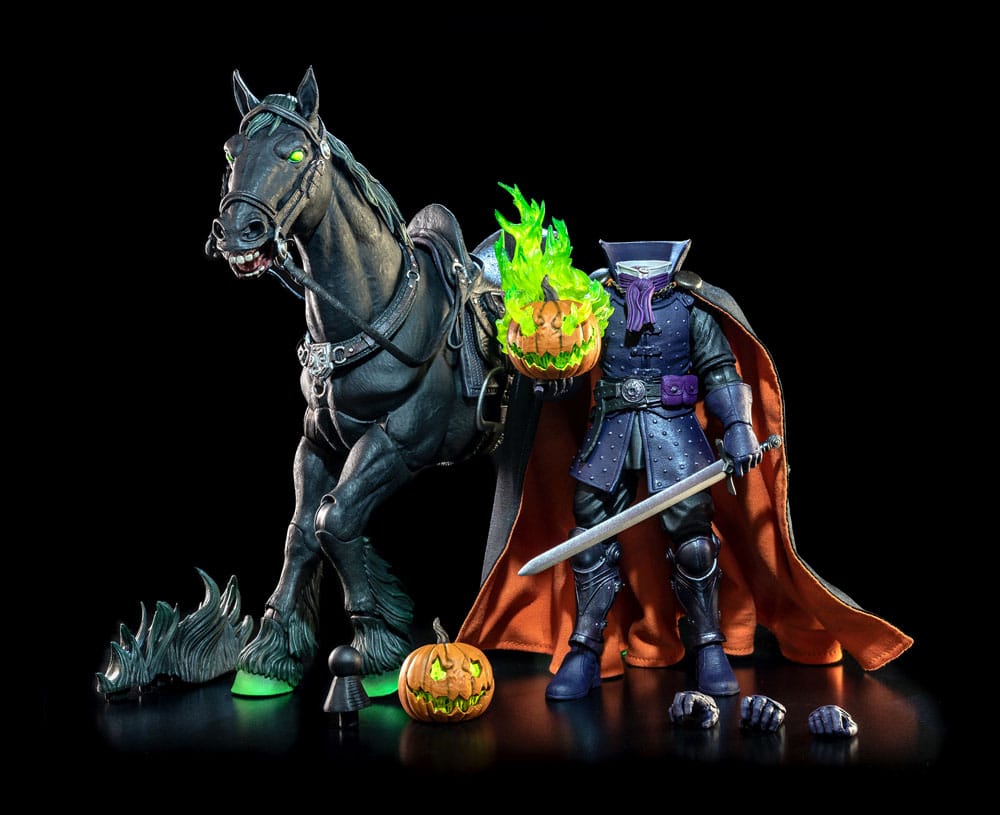 Figura Obscura Headless Horseman Green Spectral Action Figure