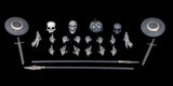 Graveyard Skeletons 4-Pack Action Figures