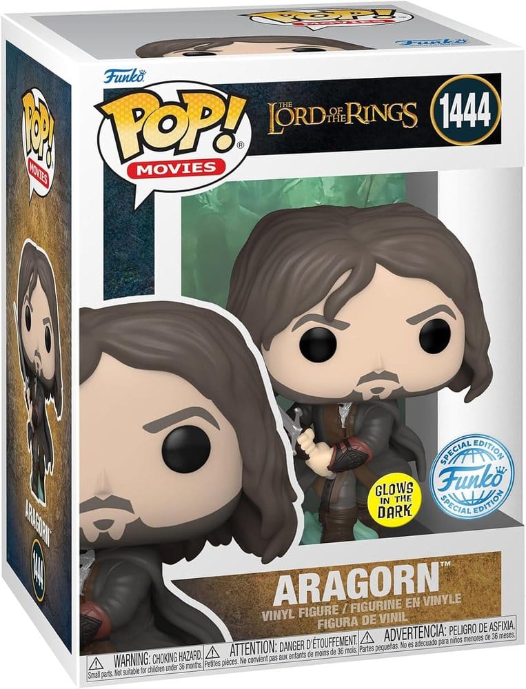 Lord of the Rings POP! Movies Vinyl Figures Aragorn(Army of the Dead) 9 cm